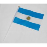 Hohe Qualität benutzerdefinierte Promtion Mini nationalen Hand wehende Flagge