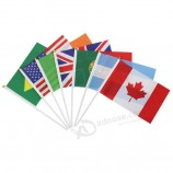 Mini Hand Fan National Flag Wholesale with high quality and any size