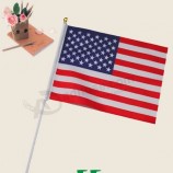 Kundengebundene hochwertige populäre Minihandflagge-Landesflagge