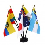 Customized Different Countries Flags Hand Held Israel Flags with high quality and any size