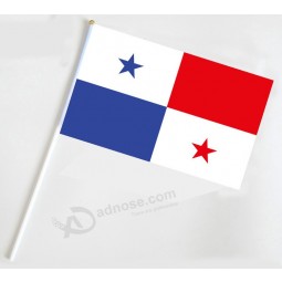 Bandera de mano de país de campaña de elección de publicidad personalizada