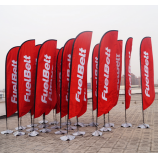 Beste verkaufende kundenspezifische Druckfliegenblattflagge für die Werbung