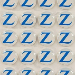 高品质3d圆形透明透明树脂环氧树脂圆顶贴纸