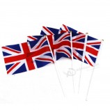 Wholesale customized high-end hand flag with flagpole with high quality and any size