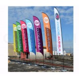 Customized Cheap Beach/Flying Advertising Flags For Sale with high quality and any size