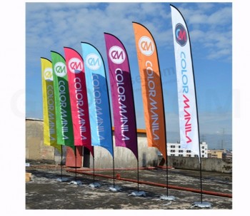 Spiaggia a buon mercato personalizzata/Bandiere pubblicitarie volAnti per la vendita