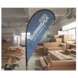 Aangepast goedkoop strand/Vliegende reclamevlaggen te koop