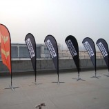 Brand new woven car flag advertising big flag for wholesales with high quality and any size