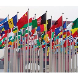 Cheap Printed Outdoor Advertising Custom Beach Flag With Aluminium Flag Pole with high quality and any size