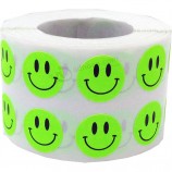 Papel adesivo barato popular promocional linda carinha smiley face