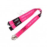 Werbegeschenk Großhandelsgewebte Lanyard der China-Fabrik mit Logo