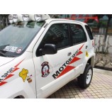 Custom design printing removable car window film,3m vinyl car sticker with high quality and any size