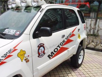 Custom design printing removable car window film,3m vinyl car sticker with high quality and any size