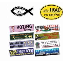 Custom magnetic car sticker / car body sticker / Promotional Waterproof Advertising Car Sticke with high quality and any size
