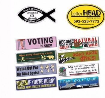 Custom magnetic car sticker / car body sticker / Promotional Waterproof Advertising Car Sticke with high quality and any size