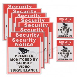 Hoge kwaliteit glanzende film muur pvc sTop. camera sticker