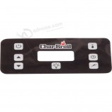 Personalizado boa venda pe die cut painel de controle push button sticker