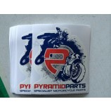 Pvc material weather resistance removable car sticker with high quality and any size