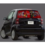 2025 Oem Advertising Sound Actived El Car Sticker with high quality and any size