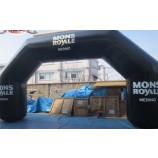 Arco de entrada inflável personalizado para casamento, publicidade, aluguel