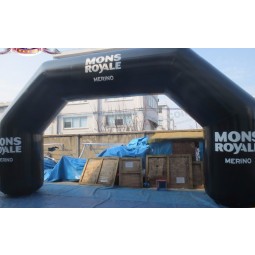 Arco de entrada inflável personalizado para casamento, publicidade, aluguel