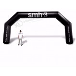 Customizd pvc bâche gonflable marathon course arch