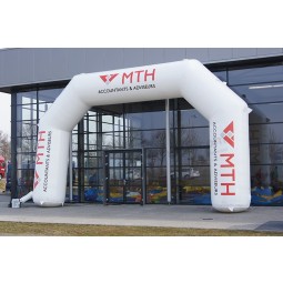 Customized Cheap price size and colors custom durable PVC inflatable start/finish line arch for sale
