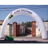 Linha terminada arco inflável de publicidade ao ar livre para venda