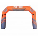 Conception personnalisée extérieure durable publicité jardin gonflable arch