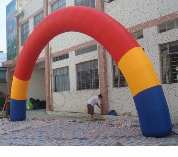 Popular for promotion event digital printing theme rip-stop nylon industry directly high quality cheap inflatable arch for sale