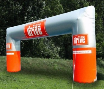 Customized inflatable rainbow arch with OEM logo with high quality and any size