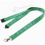 Meistverkaufte benutzerdefinierte logo polyester breakaway lanyards