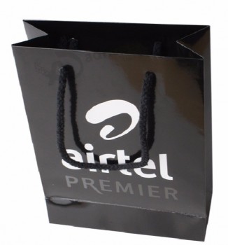 Customized Shopping Paper Bag and paper shopping bag for clothing company