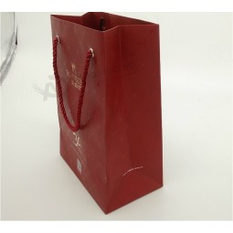 Free design unique luxury watch packaging shopping paper bag,paper bag with logo print