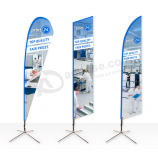 Polyesterflatter Swooper Flagge benutzerdefinierte flattern Fahnen