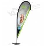 Benutzerdefinierte Werbung Teardrop Fahnen und Banner Hersteller China