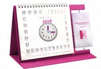 Fábrica directamente calendario 2018 tabla de oficina calendario perpetuo planificador mensual impresión de calendario de escritorio