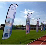 Mode benutzerdefinierte Drucken Swooper Flags für Outdoor-Sport