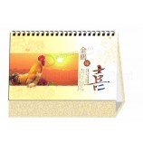 定制2018年展台历永久亚克力桌面台历