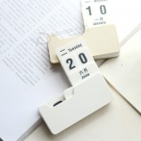 复古风格pp万年历diy日历艺术工艺品家庭办公室学校书桌装饰礼品
