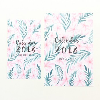 Domikee original créatif mignon 2018 année calendrier calendrier papier diviseur, bande dessinée 6 trous cartables planificateur carnets accessoires