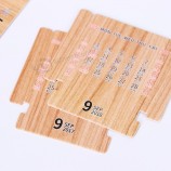 创意可爱木马马造型日历椅子样式计划日历2018年日历办公用品