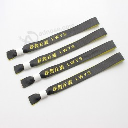 Bon marché une fois utiliser le bracelet de verrouillage de glissière coutume