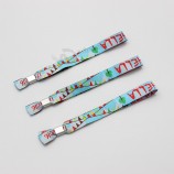 Favor do casamento tecido wirstband personalizado nova chegada pulseira para o evento