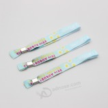Bracciale monouso in tessuto personalizzato con design personalizzato