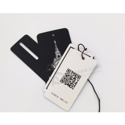 Jean papieren aangepaste kraft kledingstuk zeehond kleding plastic hang tag