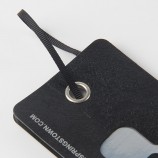 Etiquetas de swing de roupas personalizadas com etiquetas de pendurar roupas de logotipo para roupas femininas