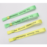 Vollfarb-Wärmetransferdruck Ereignis Stoff schlicht Armband