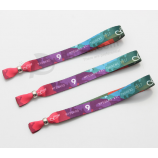 Festival Musik DIY Logo Armbänder mit Kunststoffverschluss