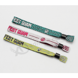 Pulsera tejida logotipo de alta calidad del béisbol para el deporte